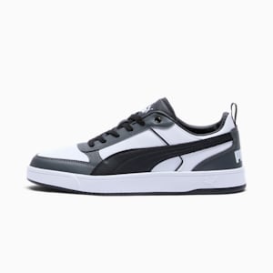 PUMA Dribble Sneakers, PUMA White-PUMA Black-Shadow Gray, extralarge