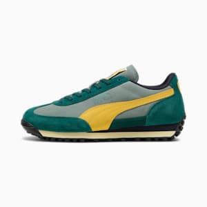 Easy Rider Weathered Men's Sneakers, Green Moon-Sunny Yellow, extralarge