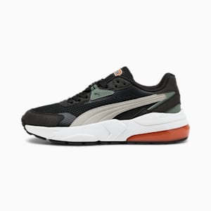 Vis2k Mid 90s Sneakers Youth, PUMA Black-Glacial Gray-Green Moon, extralarge