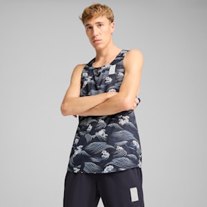 Débardeur graphique PUMA x SAYSKY Homme, New Navy, extralarge
