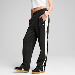 T7 ALWAYS ON Straight Track Pants Women, PUMA Black, extralarge