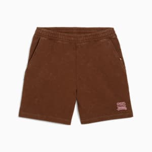 Shorts PUMA x TORTUGAS NINJA para hombre, Chocotart, extralarge