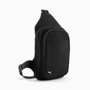 PUMA Game Sling Bag, BLACK TRADITIONAL, extralarge