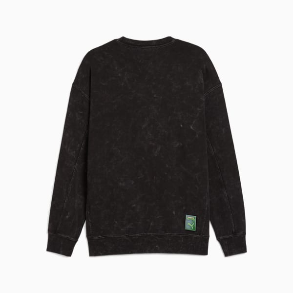 PUMA x TMNT Men's Relaxed Crew Sweatshirt, PUMA Black, extralarge