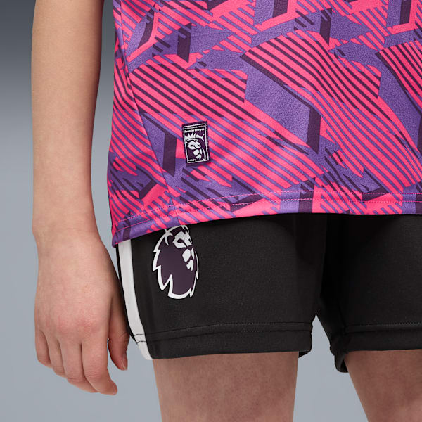Shorts juvenil Premier League Brilliance, PUMA Black-PUMA White, extralarge