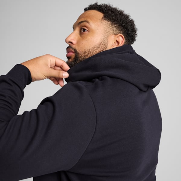 Essentials No. 1 Logo Men's Hoodie, New Navy, extralarge
