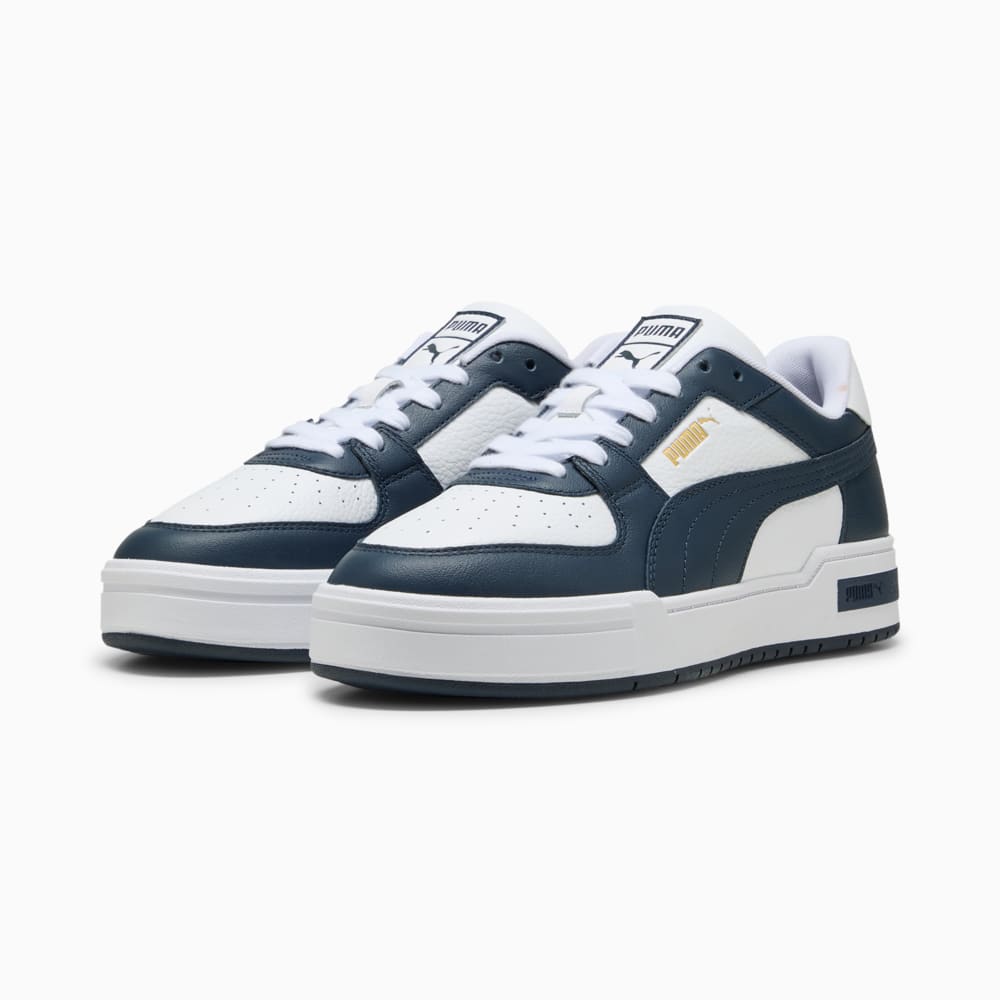 Изображение Puma Кеды CA Pro Classic II Sneakers #2: PUMA White-Club Navy-Puma Team Gold