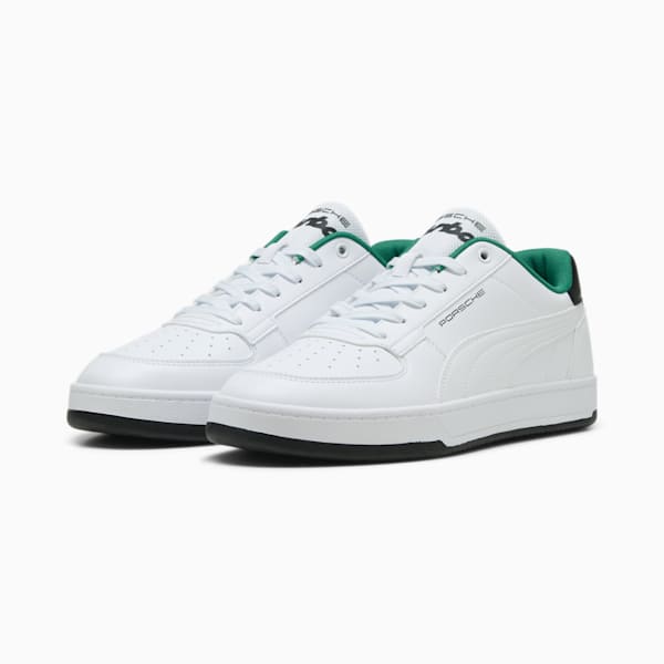Porsche Legacy Caven 2.0 Sneakers, PUMA White-Archive Green, large-MEX