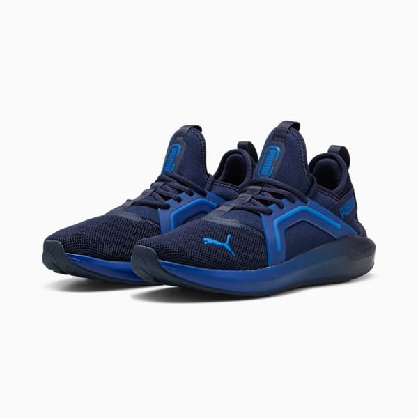 Tenis de running SOFTRIDE Enzo 5, PUMA Navy-Vivid Blue-PUMA Team Royal, large-MEX