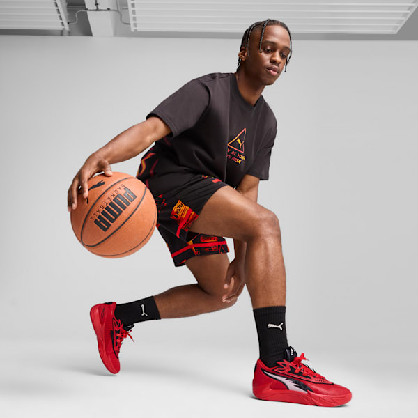 Scoot Zeros II O.D.D. City Basketball Shoes Unisex, For All Time Red-PUMA Black, large-MEX