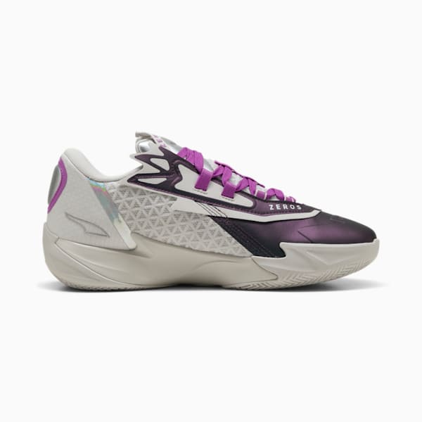 Zapatillas de básquet Scoot Zeros II Sterling, Feather Gray-Wild Berry, large-ARG