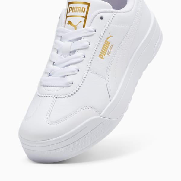 Roma Feminine Sneakers Women, PUMA White, large-MEX