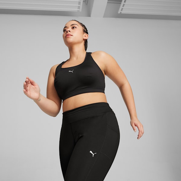 Women's Running 4KEEPS BRA, PUMA Black, large-MEX