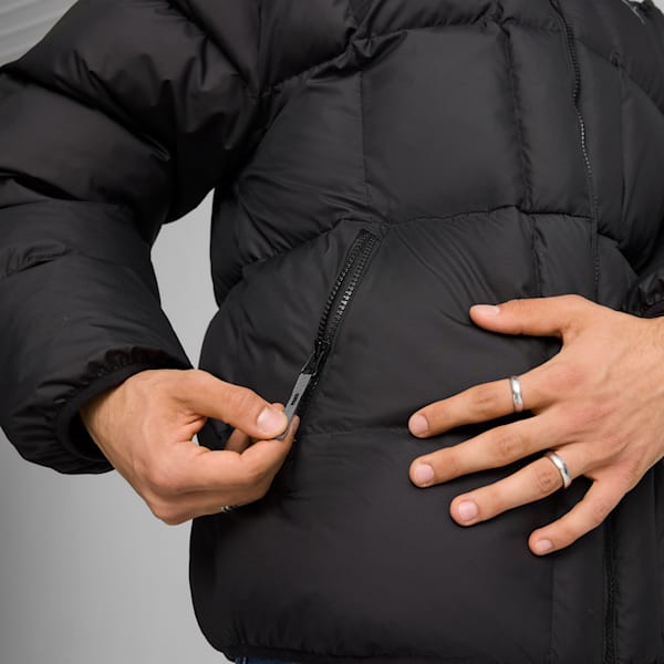 Campera puffer para hombre, PUMA Black, large-ARG