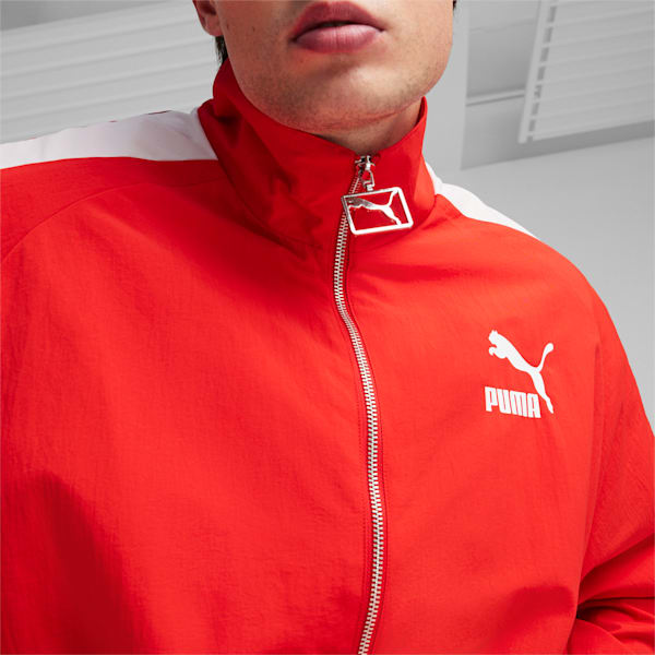 T7 Oversized Track Jacket Unisex, For All Time Red, large-MEX