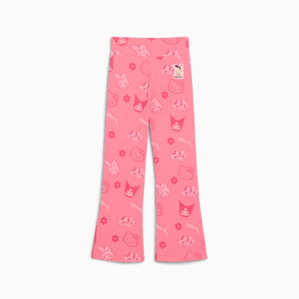 PUMA x HELLO KITTY AND FRIENDS Ribbed Flared Leggings Kids, Magic Rose, large-MEX