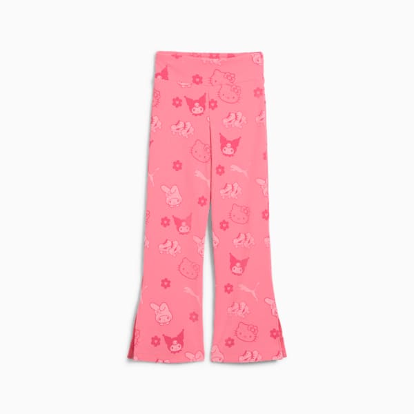 PUMA x HELLO KITTY AND FRIENDS Ribbed Flared Leggings Kids, Magic Rose, large-MEX