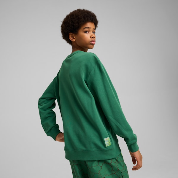 Buzo PUMA HOOPS x TORTUGAS NINJA juvenil, Vine, large-ARG