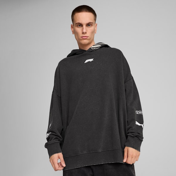 Buzo con capucha F1® para hombre, PUMA Black, large-ARG