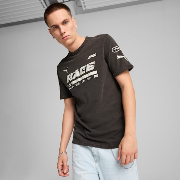 Remera F1® Race para hombre, PUMA Black, large-ARG