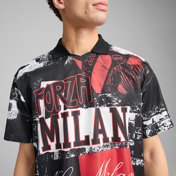 Camiseta AC Milan ftblNRGY+ Retro para hombre, For All Time Red, large-MEX