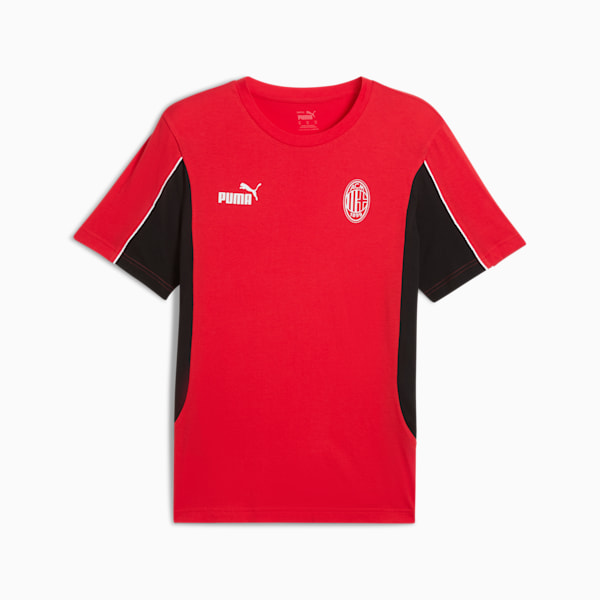 AC Milan ftblARCHIVE Tee Men, For All Time Red-PUMA Black, large-MEX